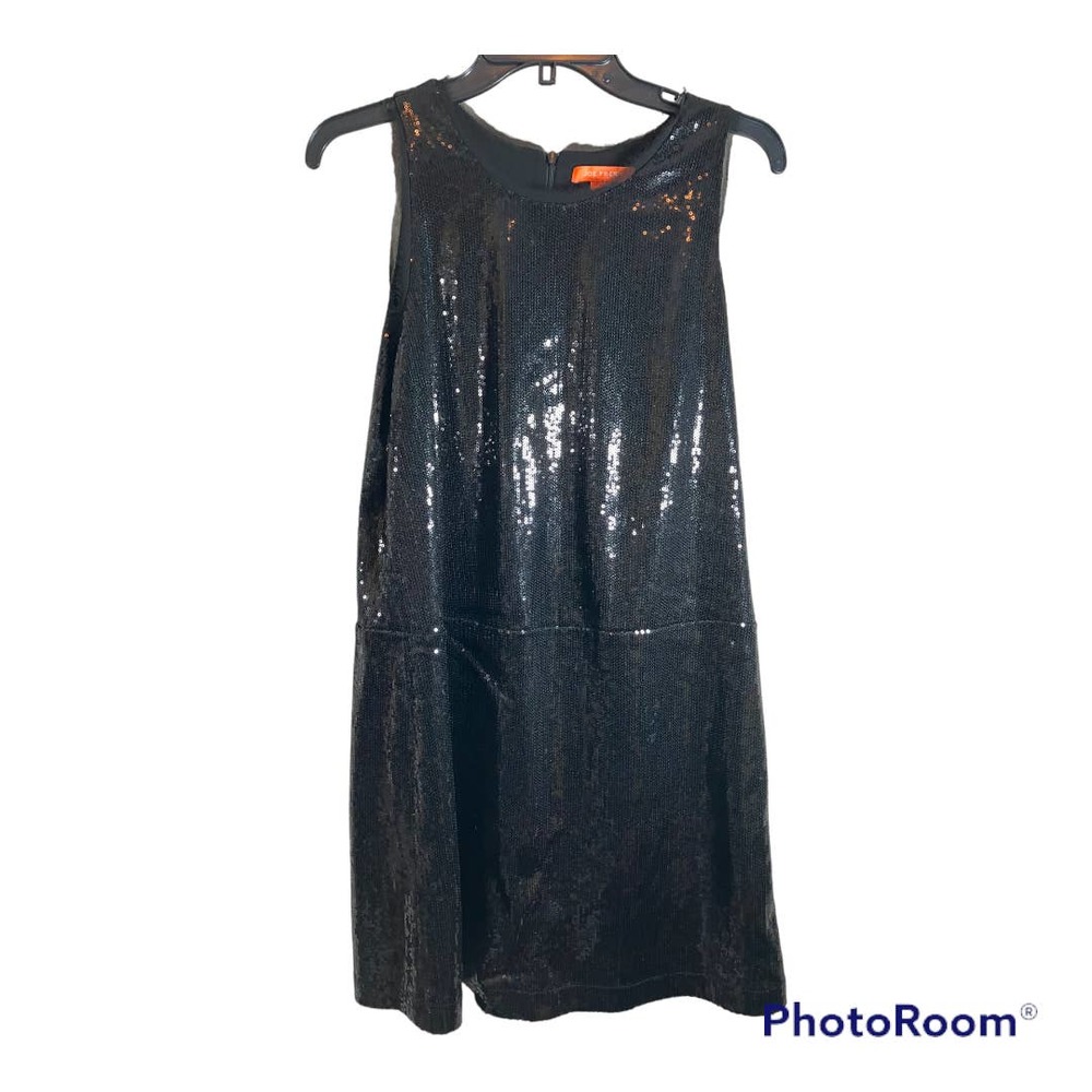Joe Fresh Black Sequin Dress Size 8